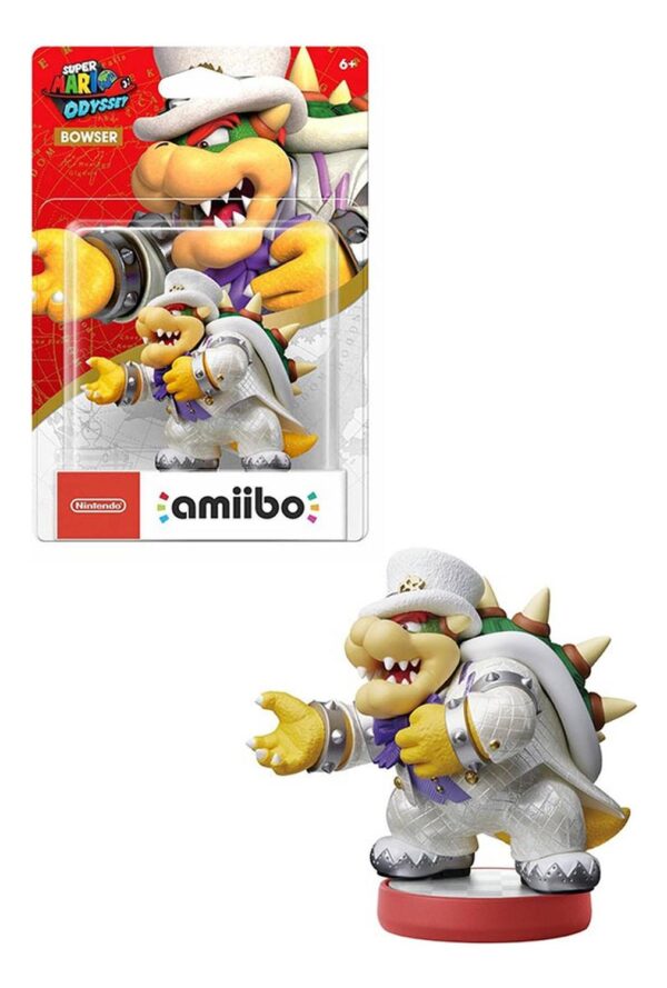 Amiibo Super Mario Odyssey Bowser Wedding Outfit