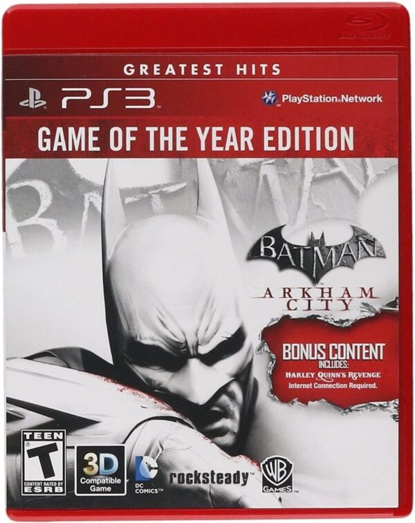 66915760 Batman: Arkham City Game Of The Year Edition Ps3