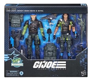 G.i. Joe Classified,mad Marauders Spirit Iron-knife & Niyol