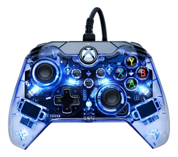 Control Pdp Afterglow Prismatic Con Cable Led Rgb Para Xbox