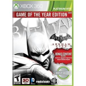 Batman Arkham City Game Of The Year - Xbox 360