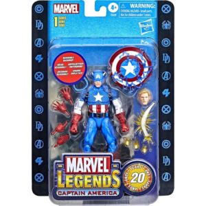 MARVEL LEGENDS 20TH ANNIVERSARY SERIES 1 - CAPTAIN AMERICA