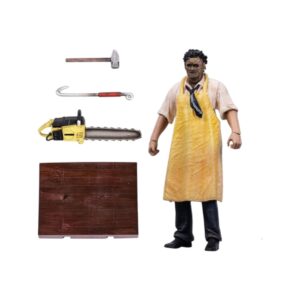 FIGURA LEATHERFACE 1974 KILLING MASK STANDARD VER. HIYA 1/18