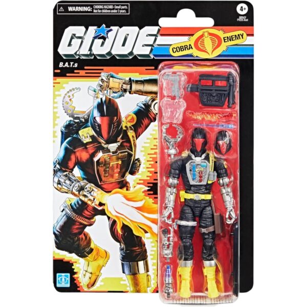 FIGURA G.I. JOE CLASSIFIED RETRO COBRA B.A.T. 6 PULG (16.3CM)