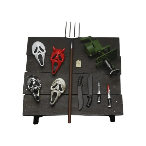 Figura Coleccionable Ultimate Ghost Face Inferno 7" NECA - Scream Edición Inferno | Figura de Acción