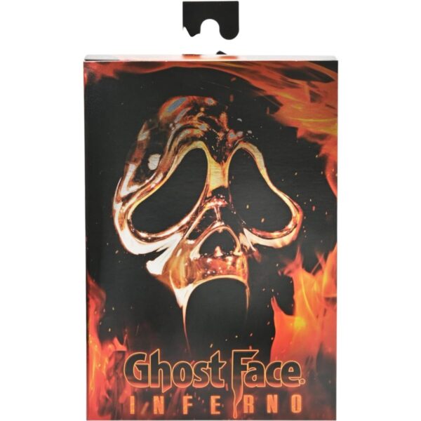Figura Coleccionable Ultimate Ghost Face Inferno 7" NECA - Scream Edición Inferno | Figura de Acción