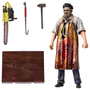 FIGURA LEATHERFACE 1974 KILLING MASK 1:18 EXQUISITE HIYA TOYS