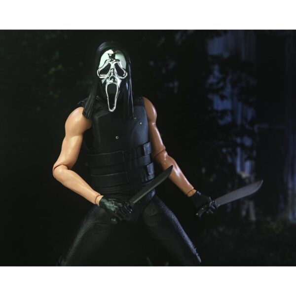 Figura Coleccionable Ultimate Ghost Face Inferno 7" NECA - Scream Edición Inferno | Figura de Acción
