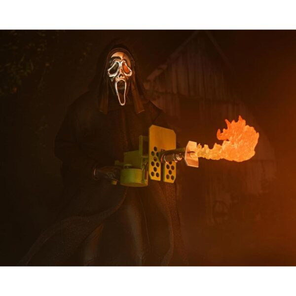 Figura Coleccionable Ultimate Ghost Face Inferno 7" NECA - Scream Edición Inferno | Figura de Acción