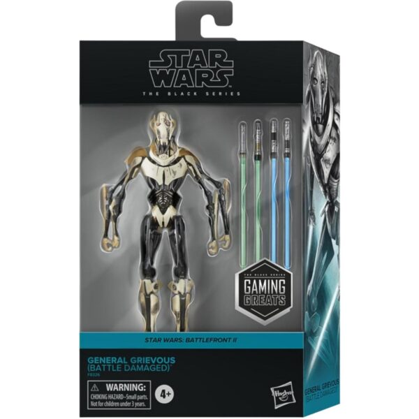 FIGURA STAR WARS BLACK SERIES GENERAL GRIEVOUS BATTLE DAMAGE