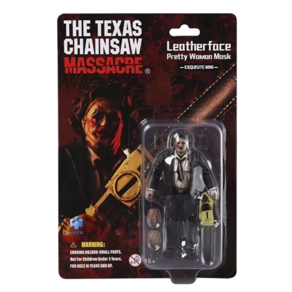 FIGURA LEATHERFACE 1974 PRETTY WOMAN HIYA TOYS 1/18